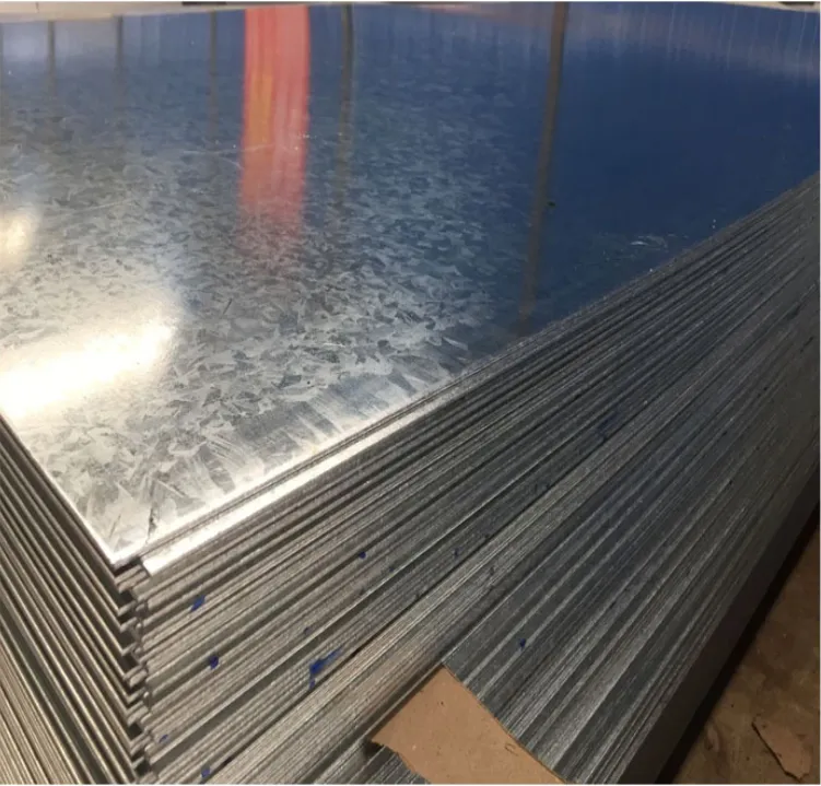 Galvanized steel plate